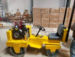 FVR 850 Ride On Roller | 3 Ton Diesel Road Roller | 10 HP Engine | Made in India