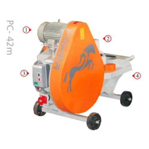 42 mm Bar Cutting Machine | 5 HP 3 Phase Motor | Crompton Greaves Make