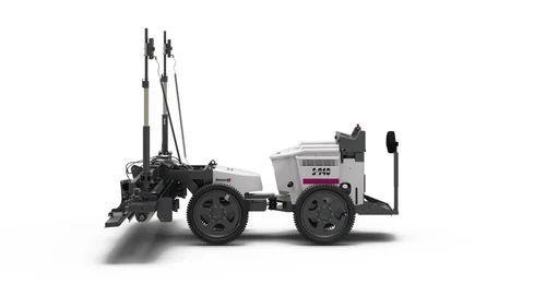 Walk Behind Concrete Laser Screed | 3–6 m Electric Floor Leveling Machine