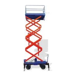 1000 Kg Hydraulic Scissor Lift Trolley – 10 ft Working Height Industrial Hydraulic Lift Table