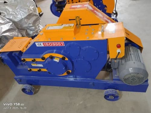 GQ50 Bar Cutting Machine | 32mm TMT Capacity, 4kW Heavy-Duty Motor