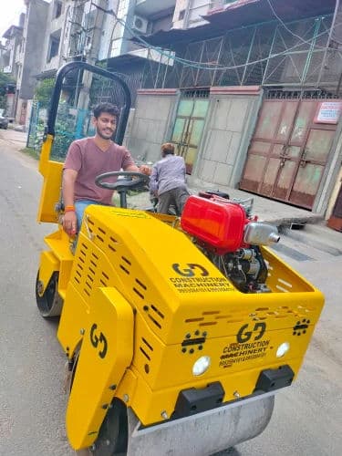 FVR850 Ride On Mini Vibratory Roller (3 Ton) – 700mm Drum Road Roller Price 5