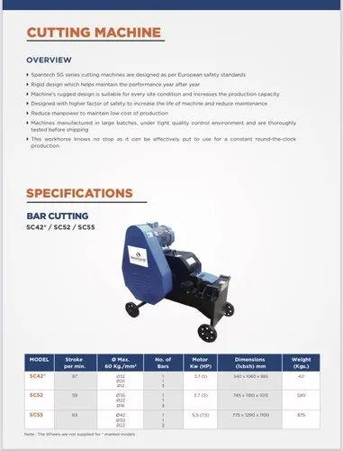 40mm Fully Automatic Bar Cutting & Bending Machine 440V | 3 Phase