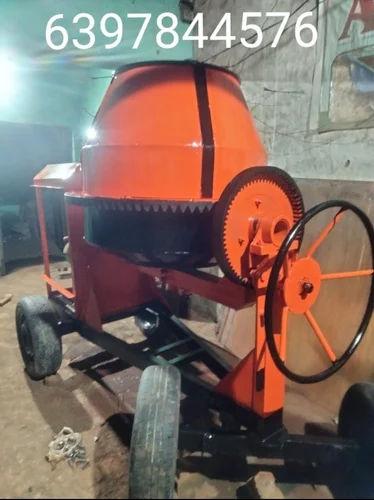Cement Mixture Machine 2 Bag Capacity – 5 HP Diesel Engine, Hydraulic Hopper Mixer
