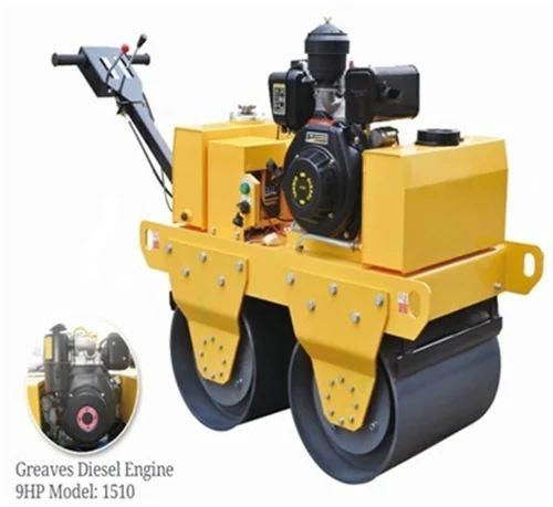 3 Ton Walk Behind Road Roller | 1200 mm Double Drum Hydraulic Roller