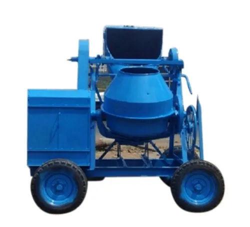 1200L Cement Mixer Diesel Tilting Drum Portable Semi Automatic Mixer