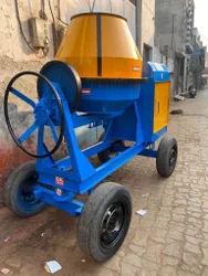 Cement Mixer 1 Bag Capacity – 5 HP Electric Motor, 25 RPM, Towable Mixer Machine