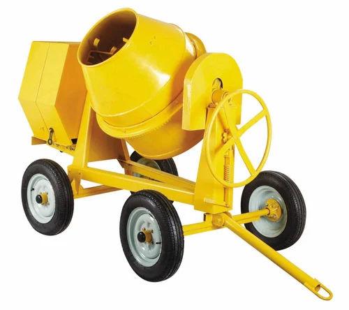 Concrete Mixer 200L Stationary | 5 HP Electric Reverse Drum Semi-Automatic