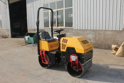 Blue Stone Ride On Roller | 1000kg Amplitude | Electric | 2100×1000×1650mm