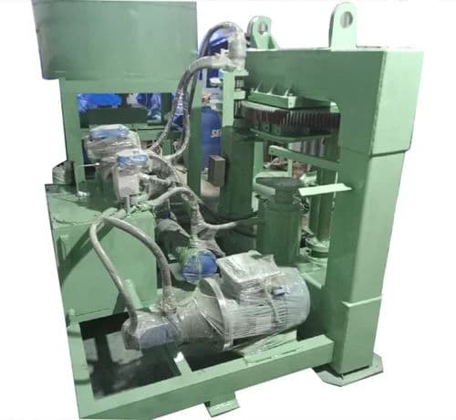 Automatic Concrete Block Making Machine – 1500 Blocks/Hour | 15 HP Hydraulic System | 1 Year Warrant