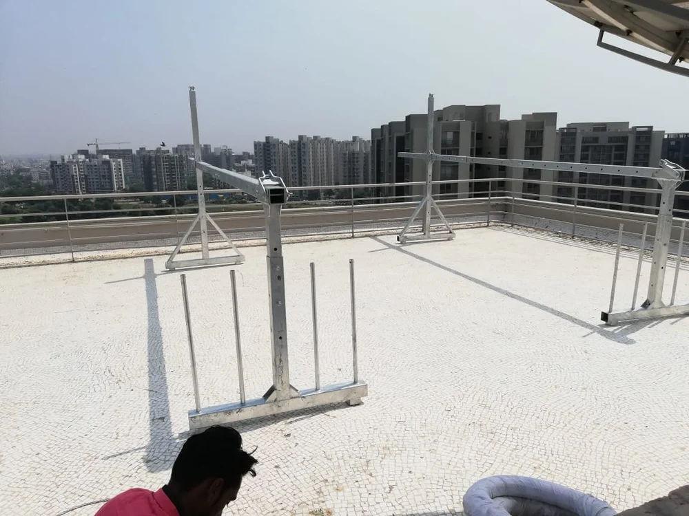 ZLP800 Galvanized Suspended Platform | 800 Kg Capacity for High-Rise Buildings