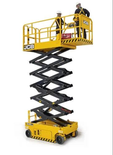 10 Feet Electric Scissor Lift | Hydraulic MS Scissor Lift Platform Made in India 1
