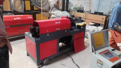GT4-12-3P Rebar Decoiling Machine – 6–12mm TMT | 10HP | 52m/min | Heavy Duty