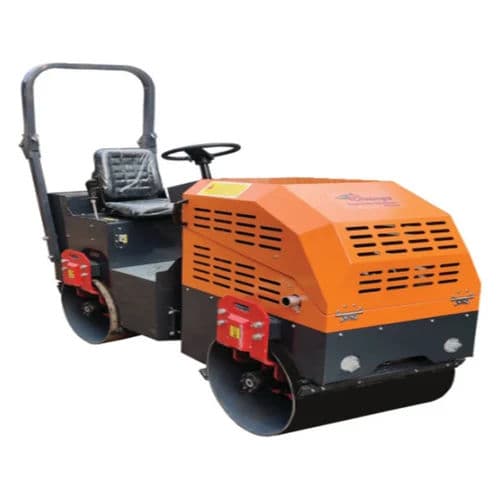 SMT-1000 Ride On Roller | 10 HP Changfa Diesel Compactor with 880 Kg Roll Weight