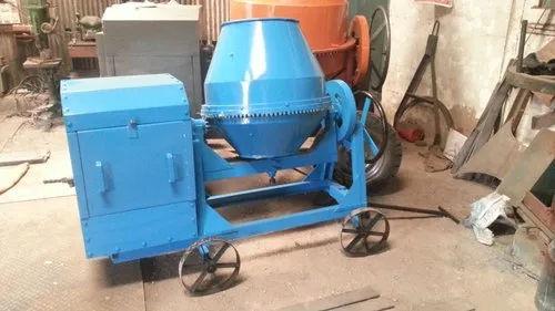 HI Cement Mixer Trolley 50–100 kg Load Capacity | Portable Mild Steel Industrial Trolley 1