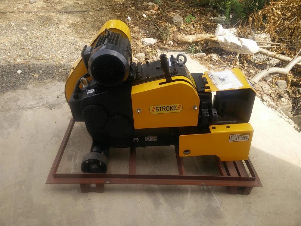 Stroke Semi Automatic Rebar Cutting Machine (32–40mm) – 5HP Heavy Duty