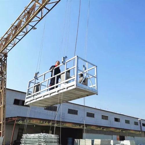 Suspended Working Platform – 250 Kg Load Capacity, Double Mast