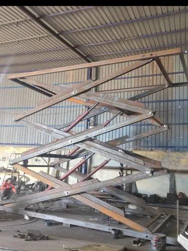 6 Ton Hydraulic Scissor Lift 40 Feet Working Height | 6000 kg Industrial Lift Platform