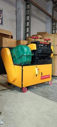 GX6-25 Rebar Scrap Straightening Machine – 6-25mm Steel Bar Straightener | 9kW | 25 m/min | Rs 2,75,