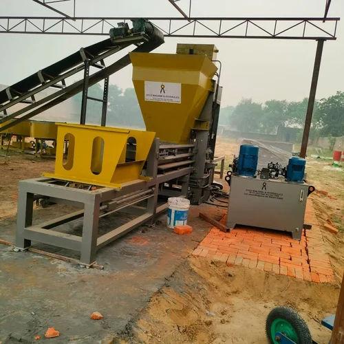 Syco Automatic Fly Ash Brick Making Machine – 1500 Bricks/Hour | 30 HP PLC Hydraulic 2