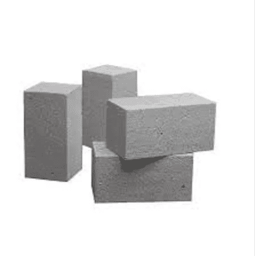 Cement Brick Grey Rectangular | Fire Resistant Eco-Friendly Bricks for Side Wall Construction