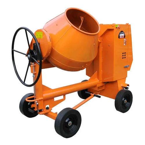 300L Cement Concrete Mixer Machine | Automatic Tilting Drum Mixer Price in India 1