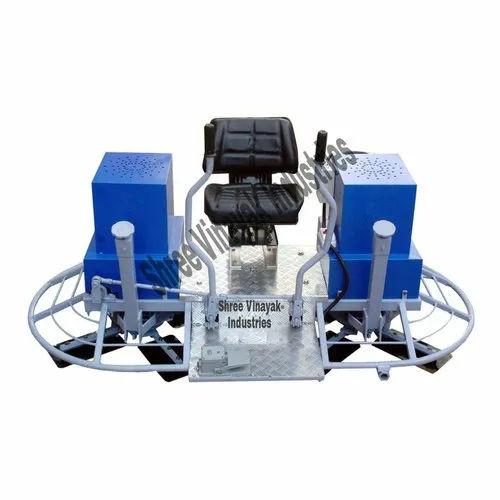Shree Vinayak SVF-1900E Ride On Power Trowel | 2 HP Electric Concrete Finishing Machine