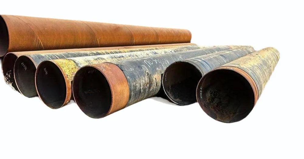 Mild Steel ERW Round Pipe 4 Inch | 6m Length Grade B | Copper Coated Industrial Steel Pipe 1