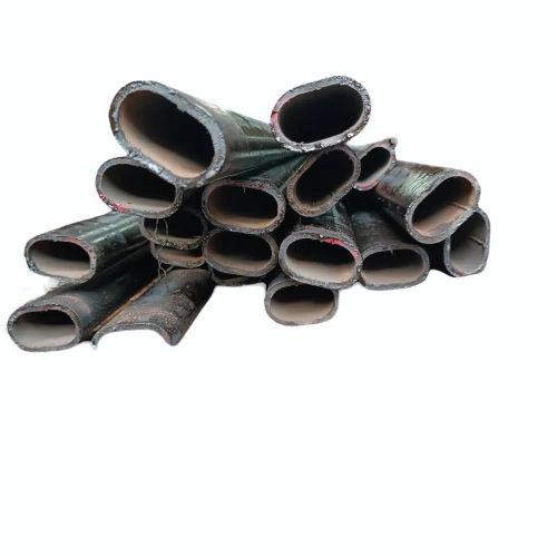 MS Black Pipe IS 4923 0.5 Inch 15mm OD – 6m Oval Mild Steel Pipe with 1.2mm Wall Thickness 1