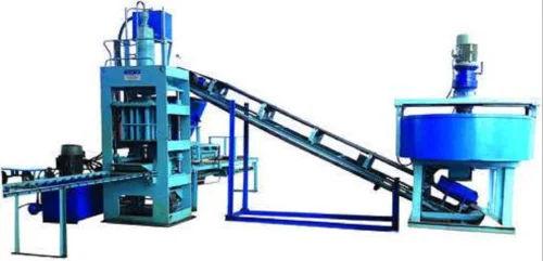 Automatic Fly Ash Brick Making Machine | 2000–2500 Bricks Per Hour PLC Controlled
