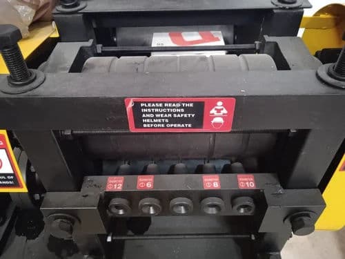 GX6 14 Stub Steel Bar Straightener – 14mm, 2.2kW, 28 r/min 3