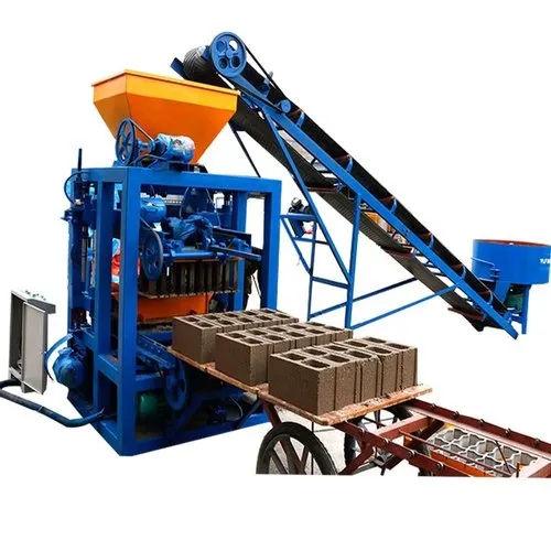 Automatic Concrete Brick Making Machine 1500–3500 Bricks Per Hour Price in India