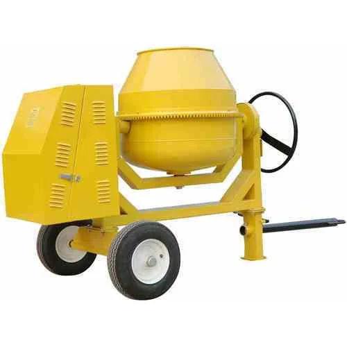Light Duty Cement Mixer 180L Cast Iron Portable Non Tilting 2 Wheel PEW