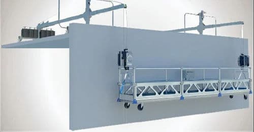 250 Kg Double Person Suspended Platform | 7.5 m Length | 8 m/min Speed