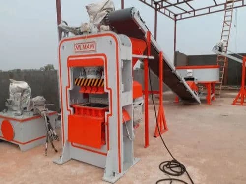 Nilmani Semi Automatic Concrete Block Making Machine | 1500–2000 Blocks/Hour 5