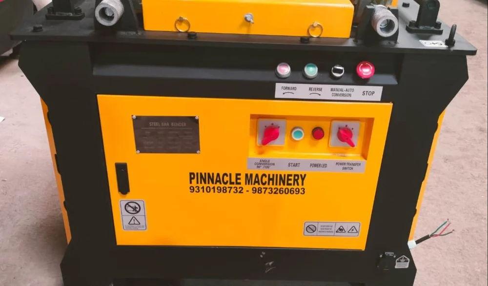 Pinnacle GW 50 Bar Bending Machine | Manual Rebar Bender 4kW for 42mm TMT Bars