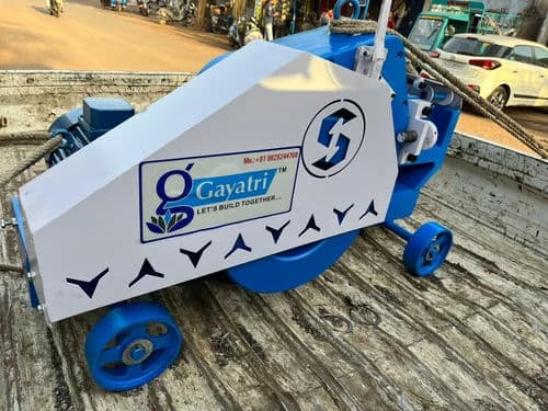 GQ50 Steel Bar Cutting Machine | 40mm Electric Heavy-Duty Rebar Cutter