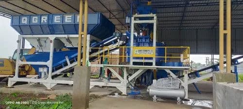 REIT Q GREEN RT3 Paver Block Making Machine 1000–1500 Blocks/Hour | Builder Series