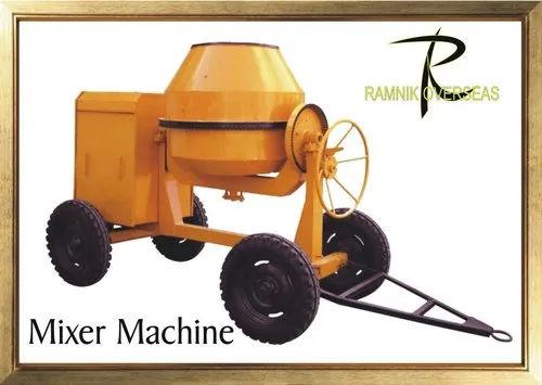 1 Bag Cement Mixer | 200L Drum, Diesel Powered, Reversible Drum, Wheel Mounted