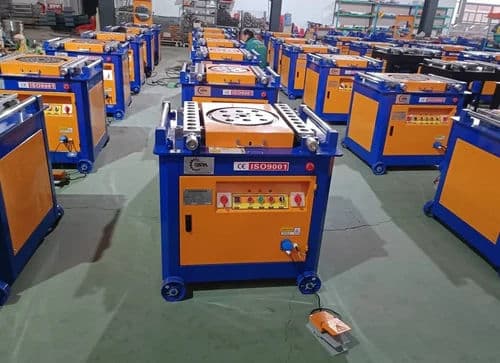 GW42J Semi-Automatic Bar Bending Machine | 32mm TMT Capacity, 5 HP Motor