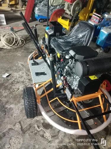 QUM80 Ride On Power Trowel with Honda GX690 24 HP Engine | 8 Blade Concrete Finisher