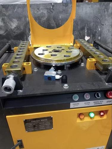 GW42 Bar Bending Machine | Semi-Automatic Electric Rebar Bender 4–32mm, 1440 RPM