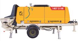 Aquarius 1407D HR High Pressure Stationary Concrete Pump