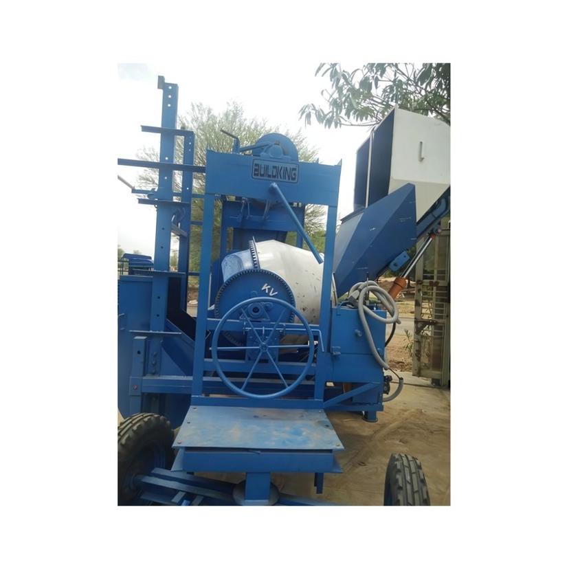 KV Digital Hydraulic Hopper Concrete Mixer With Lift