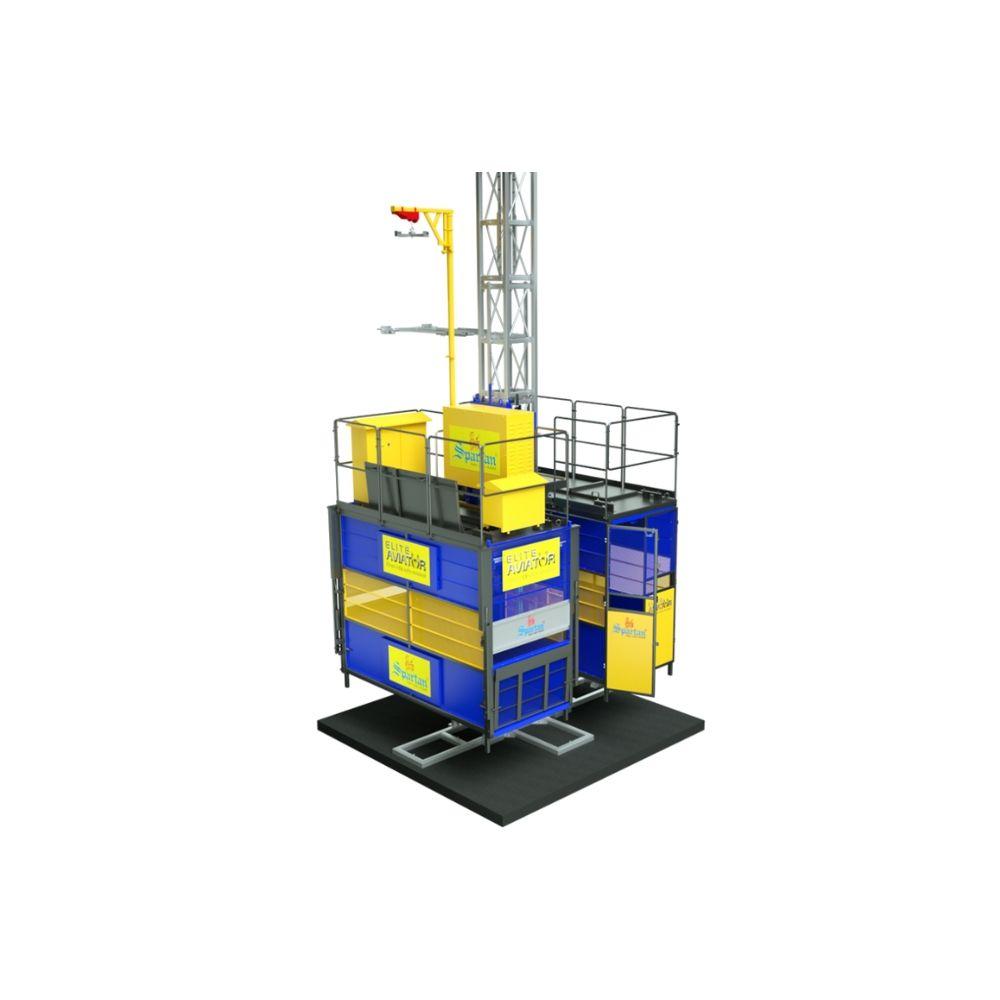 Spartan SPM 200-200L HS Twin Cage Passenger & Material Hoists